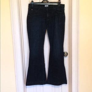 Hudson Dark Wash Flare Jeans